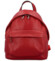 Dámsky kožený batoh červený - Delami Vera Pelle Jeasse