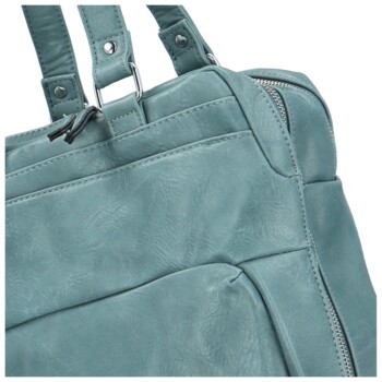 Dámsky kabelko/batoh džínsovomodrý - Paolo bags Milton