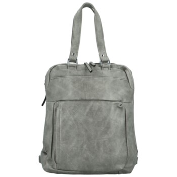 Dámsky kabelko/batoh sivý - Paolo bags Milton