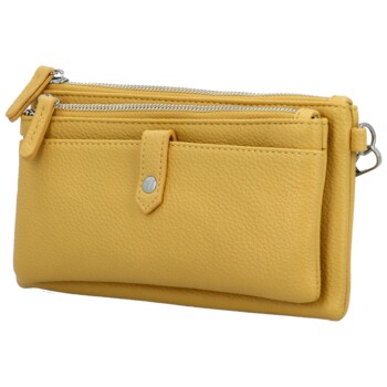Dámska crossbody kabelka žltá - MaxFly Kseni