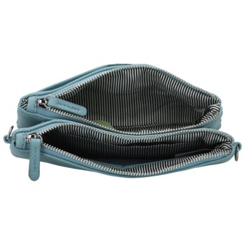 Dámska crossbody kabelka džínsovo modrá - MaxFly Kseni