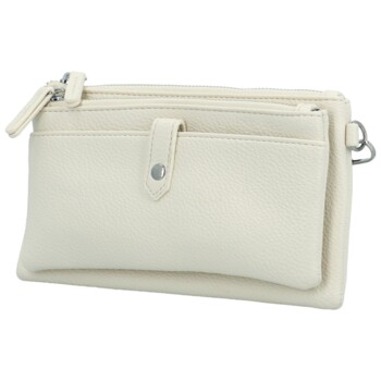 Dámska crossbody kabelka krémová - MaxFly Kseni