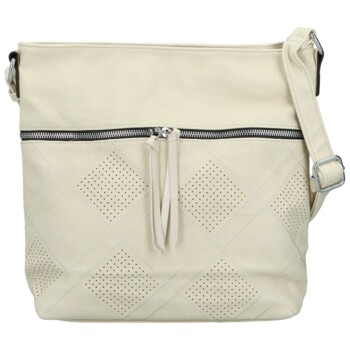 Dámska crossbody kabelka krémová - Firenze Briar
