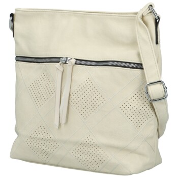Dámska crossbody kabelka krémová - Firenze Briar