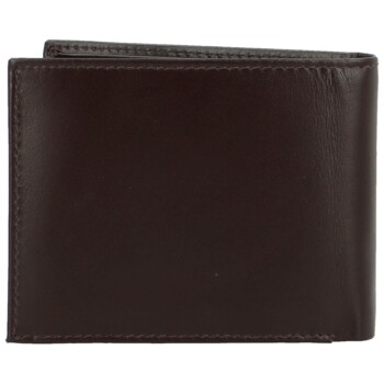 Pánska kožená peňaženka tmavo hnedá - Bellugio Pandor