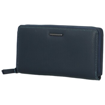 Dámska kožená peňaženka tmavo modrá - Bellugio Dolores