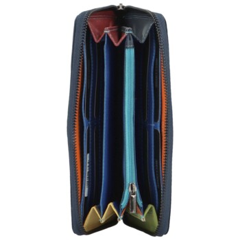 Dámska kožená peňaženka tmavo modrá - Bellugio Dolores