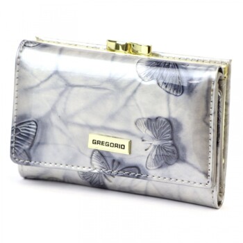 Dámska kožená peňaženka krémová - Gregorio Clarissa