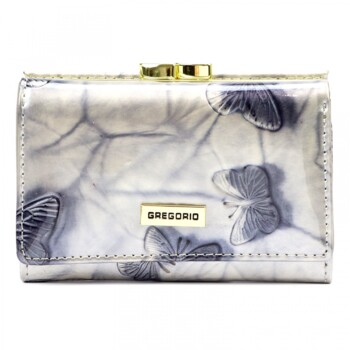 Dámska kožená peňaženka krémová - Gregorio Clarissa