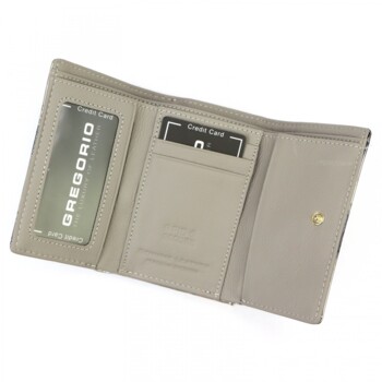 Dámska kožená peňaženka krémová - Gregorio Clarissa