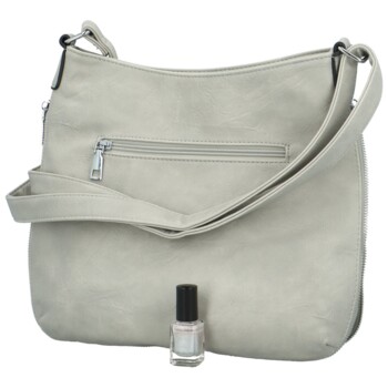 Dámska crossbody kabelka sivá - Firenze Grete new
