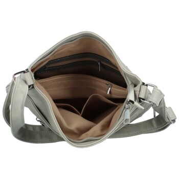 Dámska crossbody kabelka sivá - Firenze Grete new