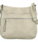 Dámska crossbody kabelka krémová - Firenze Grete new