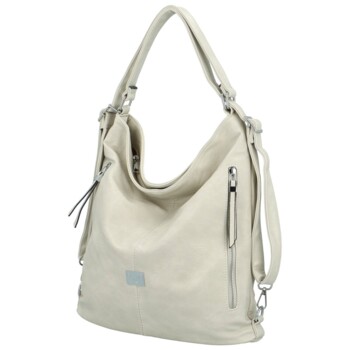 Dámsky kabelko/batoh krémový - Romina & Co Bags Pantelis