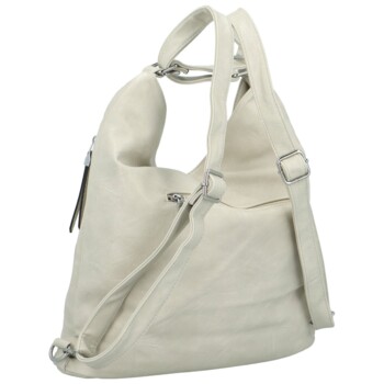 Dámsky kabelko/batoh krémový - Romina & Co Bags Pantelis