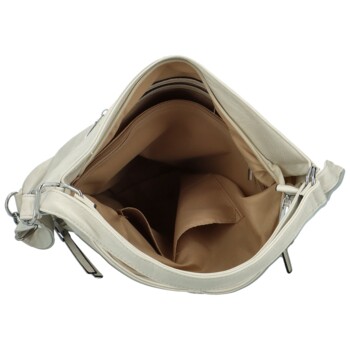 Dámsky kabelko/batoh krémový - Romina & Co Bags Pantelis