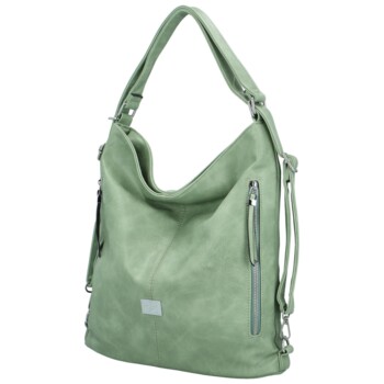 Dámsky kabelko/batoh modrozelený - Romina & Co Bags Pantelis