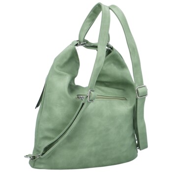 Dámsky kabelko/batoh modrozelený - Romina & Co Bags Pantelis