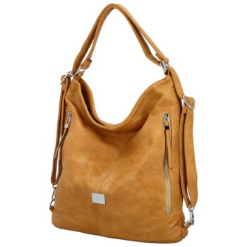 Dámsky kabelko/batoh žltý - Romina & Co Bags Pantelis