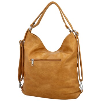 Dámsky kabelko/batoh žltý - Romina & Co Bags Pantelis