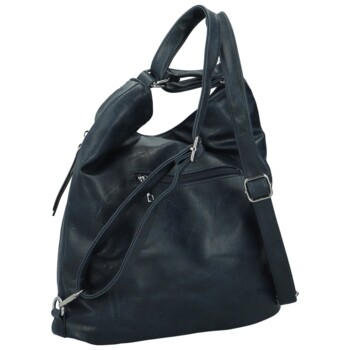Dámsky kabelko/batoh tmavo modrý - Romina & Co Bags Pantelis
