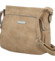 Dámska crossbody kabelka tmavobéžová - Romina & Co Bags Keola