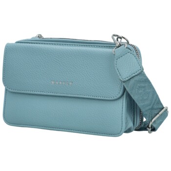 Dámska crossbody kabelka džínsovomodrá - MaxFly Taisia