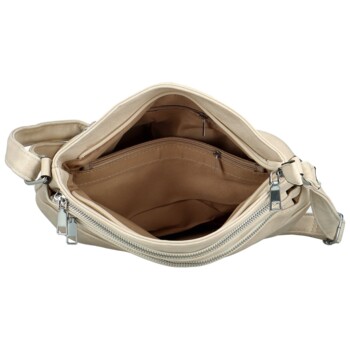 Dámska crossbody kabelka krémová - Romina & Co Bags Nerys