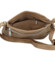 Dámska crossbody kabelka tmavobéžová - Romina & Co Bags Nerys