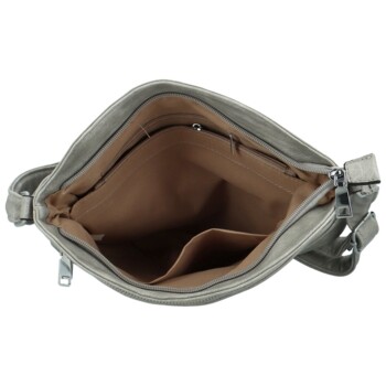 Dámska crossbody svetlosivá - Romina & Co Bags Zigitta