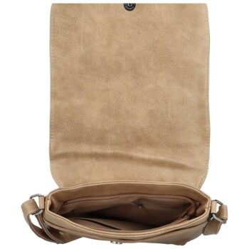 Dámska crossbody kabelka béžová - Romina & Co Bags Taline