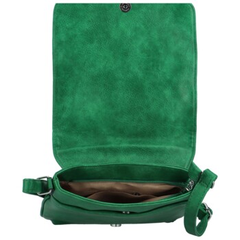 Dámska crossbody kabelka zelená - Romina & Co Bags Taline