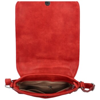 Dámska crossbody kabelka červená - Romina & Co Bags Taline