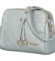 Dámska crossbody kabelka strieborná - MaxFly Skylla