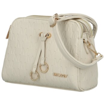 Dámska crossbody kabelka krémová - MaxFly Skylla