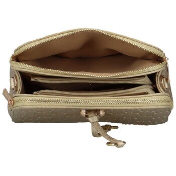 Dámska crossbody kabelka zlatá - MaxFly Skylla