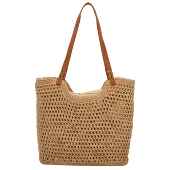 Dámska kabelka cez rameno béžová - MaxFly Ariadna