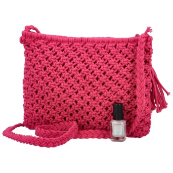 Dámska crossbody kabelka fuchsiová - MaxFly Artemis