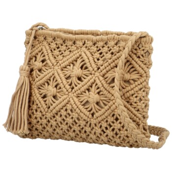 Dámska crossbody kabelka béžová - MaxFly Artemis