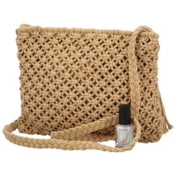 Dámska crossbody kabelka béžová - MaxFly Artemis