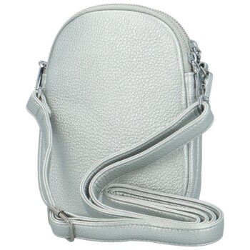 Dámska crossbody kabelka strieborná - MaxFly Megaira