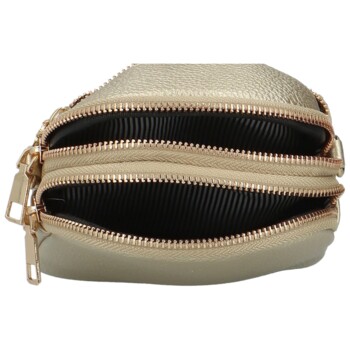 Dámska crossbody kabelka zlatá - MaxFly Megaira
