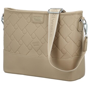 Dámska crossbody kabelka béžová - Coveri Dirké