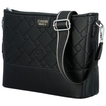 Dámska crossbody kabelka čierna - Coveri Dirké