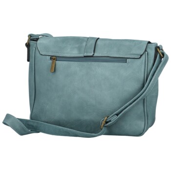 Dámska crossbody kabelka džínsovomodrá - Paolo bags Pinelopi