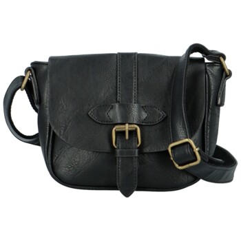 Dámska crossbody kabelka čierna - Paolo bags Safet