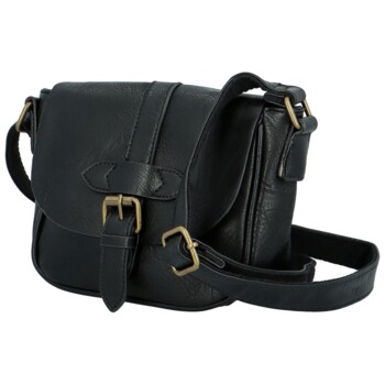 Dámska crossbody kabelka čierna - Paolo bags Safet