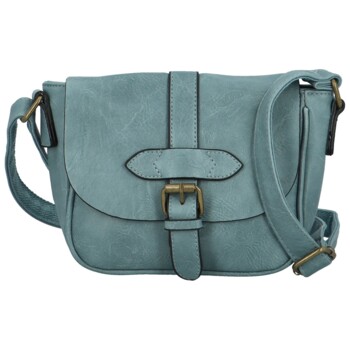 Dámska crossbody kabelka džínsovomodrá - Paolo bags Safet