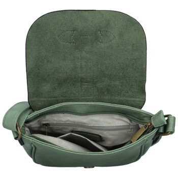 Dámska crossbody kabelka zelená - Paolo bags Safet