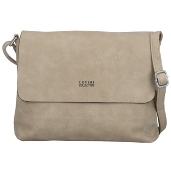 Dámska crossbody kabelka béžová - Coveri Vaja